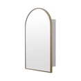 thumbnail image 4 of Madison Gold Arch Medicine Cabinet, 18x30", 4 of 5