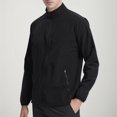 thumbnail image 2 of Vedolay Jackets for Men Long Sleeve Cropped Cardigan Blazer Jackets Button up Tops Black,4XL, 2 of 4