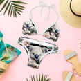 thumbnail image 6 of Koala Detachable Sponge Adjustable Strap Bikini Set Two-Pack Swim Suits for WomenToolStrip with applicable scenes, 6 of 6