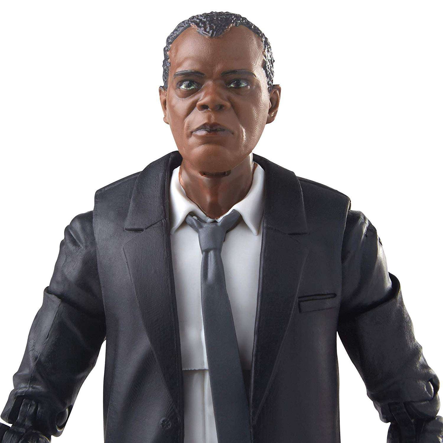 Marvel Captain Marvel 6-inch Legends Nick Fury Figure for Collectors, Kids, Fans