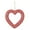 A-3A-home supplies, variant on LEFTHIGH Home Valentine's Day Love Garland Door Wedding Proposal Party Scene Decoration Heart-shaped Silk Flower Wreath 30x30cm Gifts