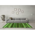 thumbnail image 3 of Ahgly Company Indoor Rectangle Abstract Green Modern Area Rugs, 2' x 3', 3 of 4