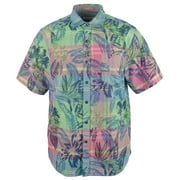 Men's Madras in Paradise Camp Shirt-BC-Small