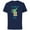 Navy, variant on Yoda Best Tía Yoda Chibi Portrait Día de la Madre - Short Sleeve Cotton T-Shirt for Adults - Customized-Red