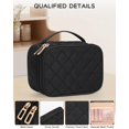 thumbnail image 4 of Cosmético Case Relavel Pequeño Negro 19x14x8 cm Bolsa de Viaje, 4 of 9