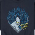 thumbnail image 3 of Disney Villains - Love You To Death - Men's Crew Neck Fleece Pullover, 3 of 5