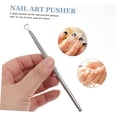 thumbnail image 3 of 4 Pcs Pedicure Tools Nail Tools Manicure Tools Nail Lottery Ticket Scratcher Tool Nail Gel Stainless Steel Clippers Scraper Nursing Stick, 3 of 5