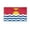 3x5 ft Polyester Flag, variant on AGAS Kiribati Flag 3x5 ft Double Stitched Hem 100% Polyester Metal Grommets Indoor Kiribati National Flag