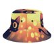 thumbnail image 5 of Fiesta del Gato Negro Sombrero bucket para adultos, gorra de protección solar, sombrero de pescador plegable para viajes al aire libre, pesca y actividades de verano, 5 of 6