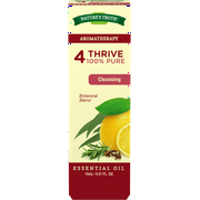 Nature's Truth 4 Thrive Essential Oil Blend | 15 mL | 100% Pure | Natural & Undiluted | GC/MS Tested | Great for Diffusers | Blend of Clove, Lemon, Eucalyptus, Rosemary Oil