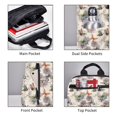 thumbnail image 3 of Fuzoiu Flying Butterflies-1 Print Lightweight Daypack,Weekender Bag for Men and Women, Travel Backpack with Padded Straps for School, Travel & Work, 3 of 7