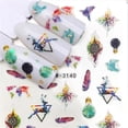 thumbnail image 1 of pegatinas para uñas decoracion de uñas pegatina semipermanentes Deslizadores de invierno, pegatinas de alce, Lobo, Animal, figura de transferencia artística, mariposas, marca de agua, deslizador de ag, 1 of 4