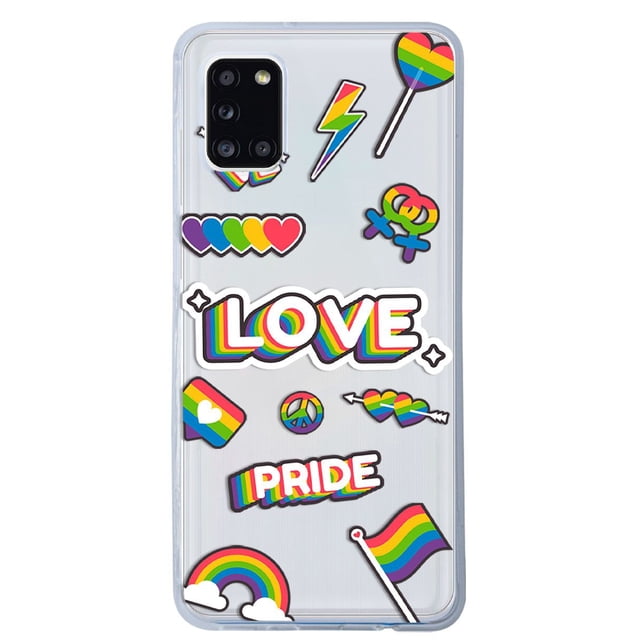 Funda Antigolpes InstaCase para Galaxy A31 Pride LGBTT Love Uso Rudo