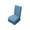 Gray, variant on Ikohbadg Short Skirt Dining Chair Covers, Stretchable Flock Fabric Cushion Covers for Home Chairs, Universal Stool Covers, Durable, Easy to Clean, Secure Fit Protector
