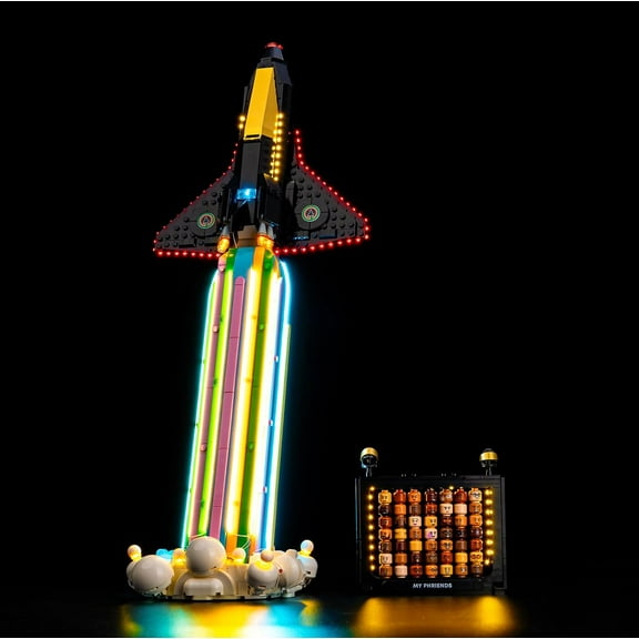 Light Kit for Lego Over The Moon with Pharrell Williams 10391 - Led Lighting DIY Gift Compatible with Building Blocks Model (NOT Included The Model Set)