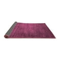 thumbnail image 2 of Ahgly Company Indoor Square Abstract Purple Modern Area Rugs, 6' Square, 2 of 4
