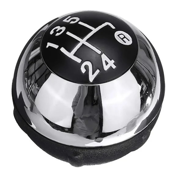 For Fiat 500 2012 2013 2014 2015 2016 2017 2018  5 Speed Gear Shift Knob Auto Lever Shifter Handball