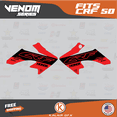 thumbnail image 2 of Kalair GFX Graphics Kit for Honda CRF50 (2004-2012) Venom Series, 2 of 5