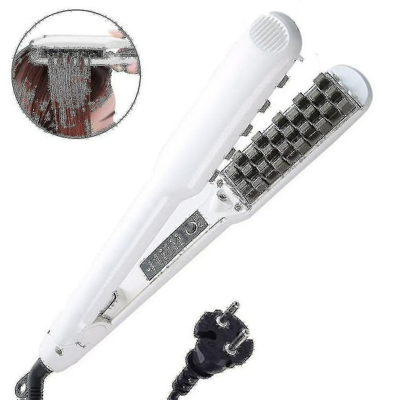 Fer à Cheveux Volumisant Professionnel / Augmenter le Volume des Cheveux, Outil en Céramique pour Volumiser les Cheveux, Température Réglable, Cordon Pivotant (Livraison Gratuite) - QIUPING