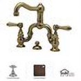thumbnail image 2 of Rohl A1419xm-2 Acqui 1.2 GPM Widespread Bridge Bathroom Faucet - Brass, 2 of 2