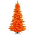 thumbnail image 1 of Vickerman 3' Orange Fir Artificial Christmas Tree with 100 Orange LED Lights, 1 of 1
