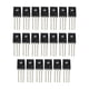 thumbnail image 1 of Tiristor unidireccional 20x hasta 126 tiristor 2A400V Transistor de potencia 2P4M de larga duración con uso directo para reparación electrónica, 1 of 8