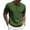Army Green, variant on COOFANDY Mens Golf Shirt Ribbed Knitted Polo Shirts Business Casual Polos Shirt Vintage Textured Collared Shirts Trendy Summer Clothes