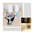 thumbnail image 2 of Adhesivo Smiley, Divertido Adhesivo de Pared para WC, Baño, Cocina, PVC, 1 Color, Talla Única, 2 of 4