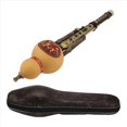 thumbnail image 3 of Handmade Bamboo Hulusi Gourd Cucurbit Flute Ethnic Musical, 3 of 5