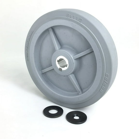 8-inch Drive Wheel with 3/4-inch Keyed Hubs