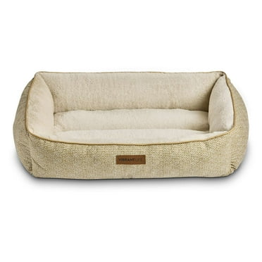 Vibrant Life Lounger Dog Bed, Large, Tan 36" x 27"