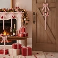 thumbnail image 4 of Valentines's Day Bow Decoration Photo Display Stickers Velvet Powder Holiday Window Decorations Home Decoration, 4 of 9