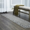 thumbnail image 2 of Home Dynamix Premium Aydin Traditional Diamond Floral Runner Area Rug, Grey/Ivory, 1'9"x7'2", 2 of 5