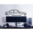 thumbnail image 4 of LaModaHome 1977 Escort RS1800 Metal Silhouette Wall Art, 4 of 5