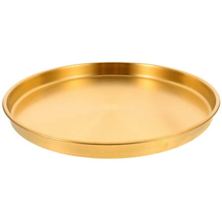 

Stainless Steel Tray Metal Tray Multifunctional Storage Plate Home Food Serving Tray
