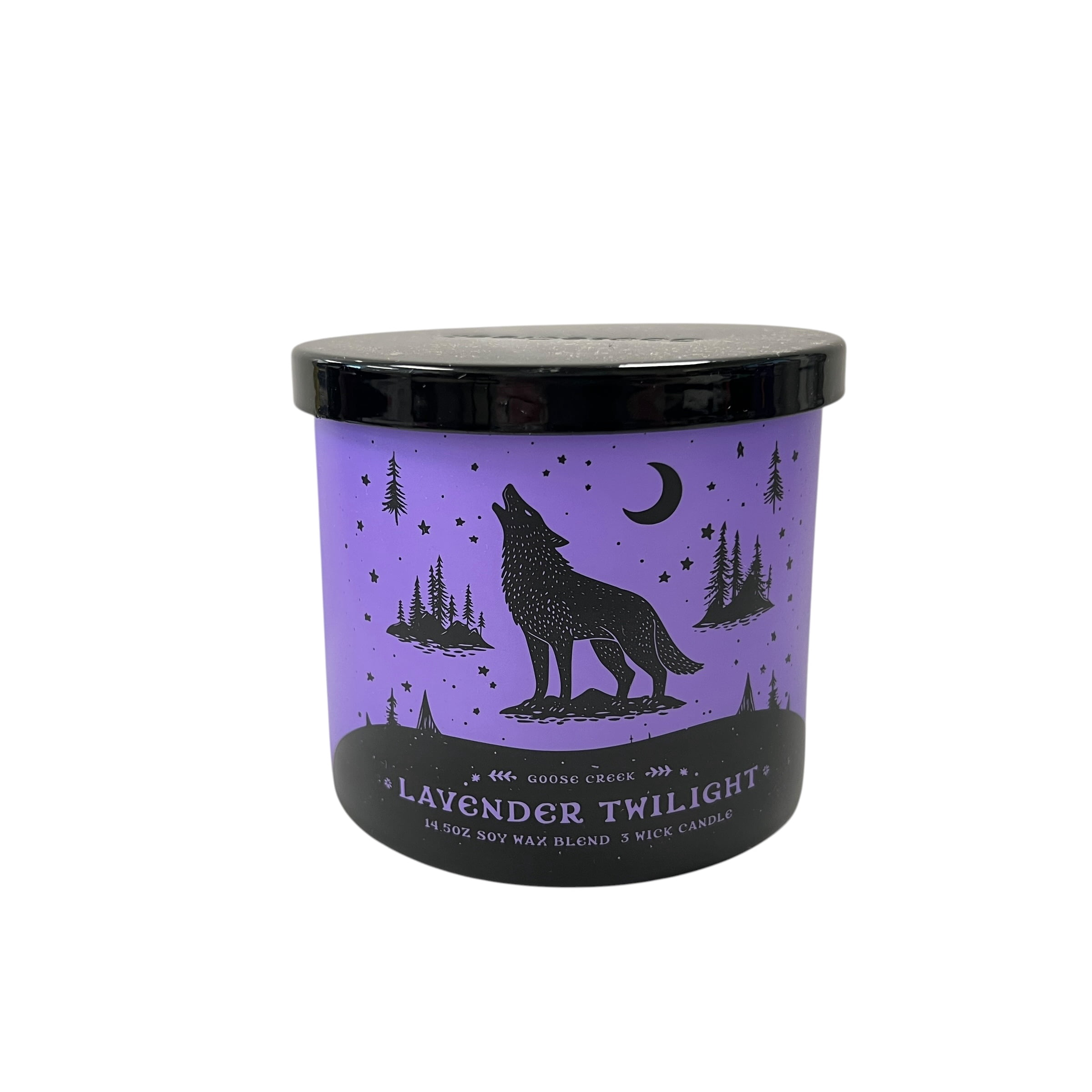 Goose Creek Lavender Twilight Scented 3 Wick Candle 14.5 oz