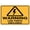 Warning Sign 5, variant on Warning This Site Is Under 24 Hour Electronic Surveillance Sign - 8"x12" Aluminum Metal Sign, Pre-Drilled Holes for Fence Door Gate