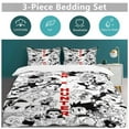 thumbnail image 5 of Hunter X Hunter Anime Home Bed 3-piece Set, Classic Japanese Anime Polyester Wash Student Dormitory Set, 5 of 8