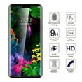 thumbnail image 2 of G8 ThinQ Screen Protector w USB Cable - Tempered Glass 3D Curved Edge Case Friendly Full Cover, 6ft Type-C to Type-C Charger Cord Power Wire for LG G8 ThinQ Phone, 2 of 11