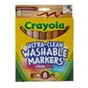 Crayola Washable Marker Set, 8-Colors, Broad, Skin Tones