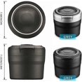 thumbnail image 2 of Car Ashtray, Portable Travel Auto Car Ashtray, Easy Clean Up Detachable Car Ashtray with LED Light with Flip Lid, Self Extinguishing Ash Tray (Black)., 2 of 5