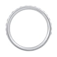thumbnail image 2 of 3/4 Carat Diamond Unisex Wedding Band Ring in 14K White Gold (Ring Size 13), 2 of 3