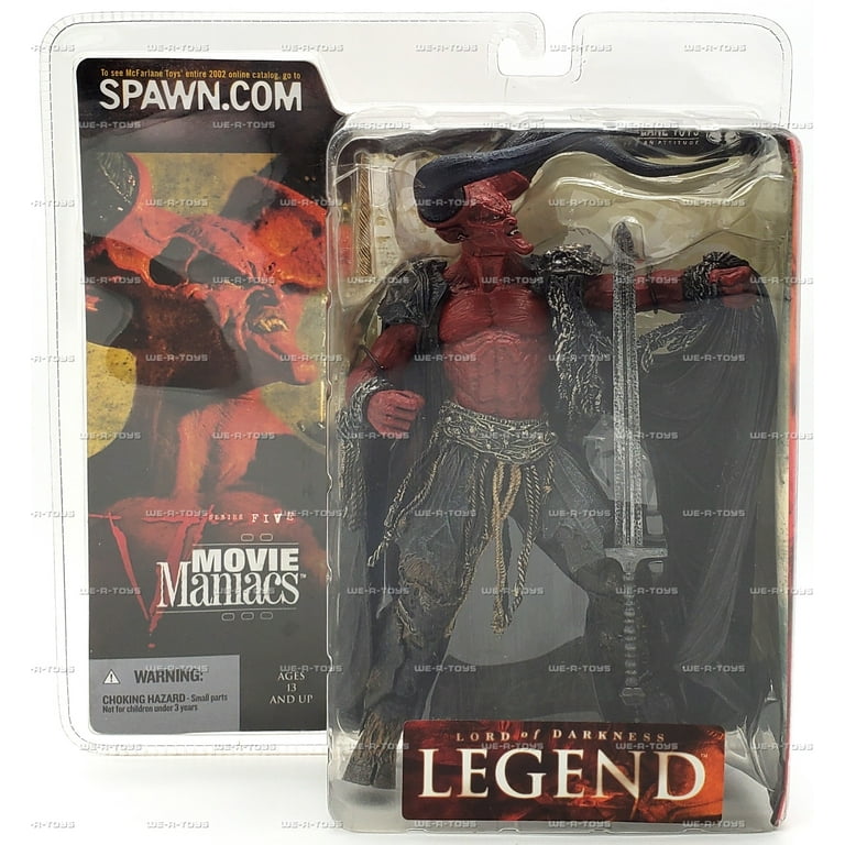 マクファーレン ムービーマニアックスLORD OF DARKNESS 未開封新品 Lord of Darkness Legend Action Figure Movie Maniacs Series 5