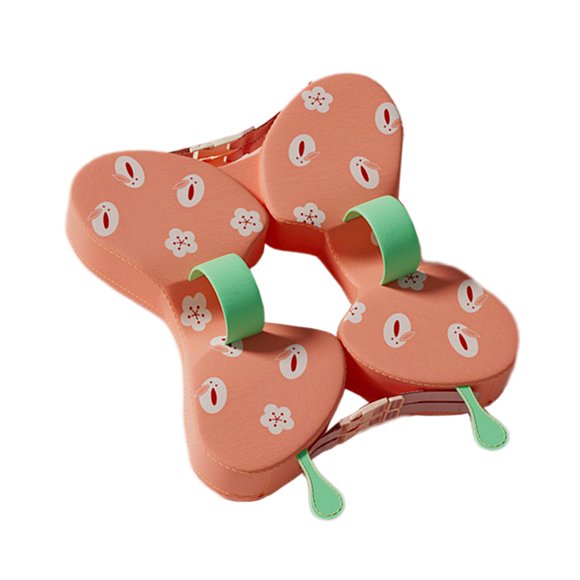 Anillo de natación,Flotador de natación para bebés Accesorios de flotador de piscina para niños,Anillo de natación de cintura de agua flotante no inflable Rosa