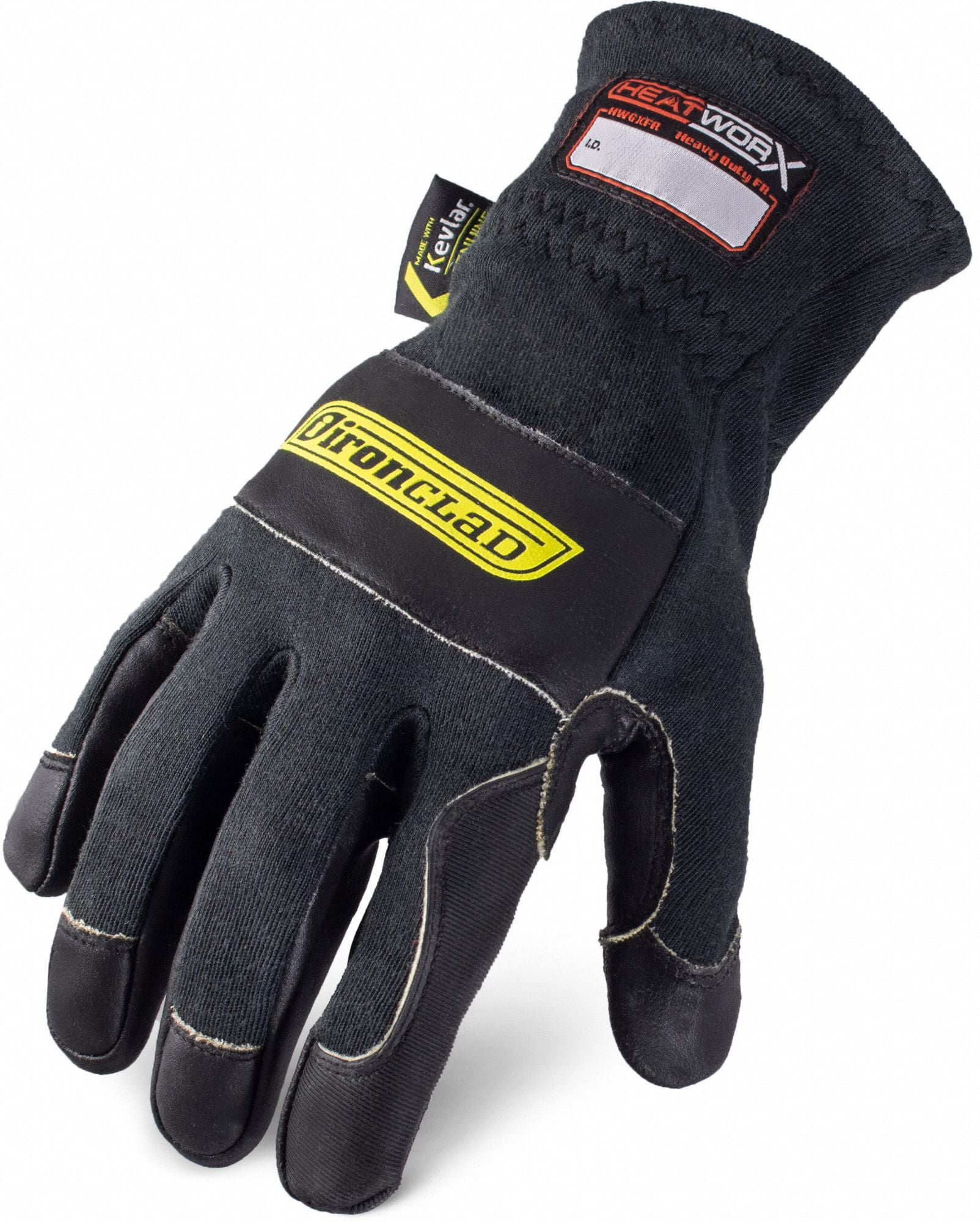 Ironclad Performance Wear Heat Resistant Gloves,Rubber,M,600 F HW6XFR-03-M  