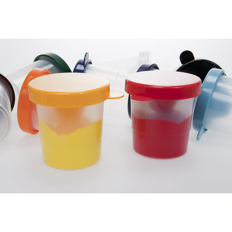 No-Spill Paint Cups, Set of 10