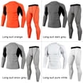 thumbnail image 3 of Qarigey Conjuntos de ropa interior térmica de invierno para hombre, Calzoncillos largos a prueba de viento, mallas elásticas de manga larga, traje para conjuntos de ropa Rojo SG Qarigey AP013580-08, 3 of 6