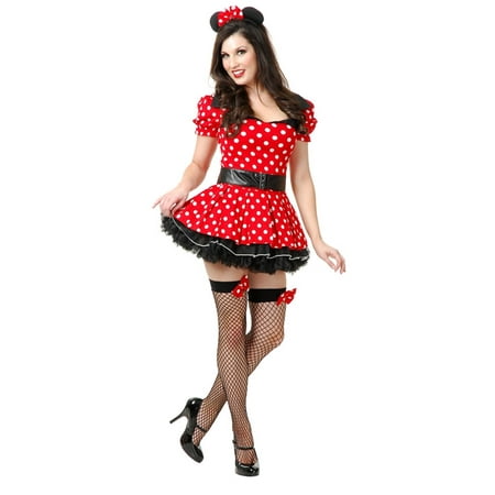 MISS MOUSE PIN-UP ADULT WOMENS COSTUME