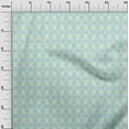 thumbnail image 3 of oneOone Cotton Poplin Mint Fabric Asian Block Print Traditional Sewing Fabric By The Yard Printed Diy Clothing Sewing Supplies 42 Inch Wide, 3 of 4