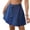 #274-Dark Blue, variant on Women High Waist Denim Single Breasted A-Line Mini Skirt Comfort Fit Stretchy Breathable Machine Washable Lightweight No Fading Versatile Daily Office Casual Wear Gift